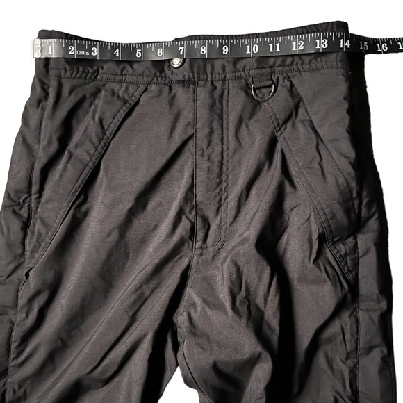 The North Face Extreme Snow Ski Pants Mens Sz Small Black Zip Up Legs Adjustable - Picture 9 of 15